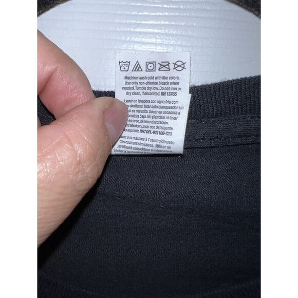 2022 DUA LIPA Future Nostalgia Tour Black T-Shirt Large Pop Music Concert - Picture 6 of 8